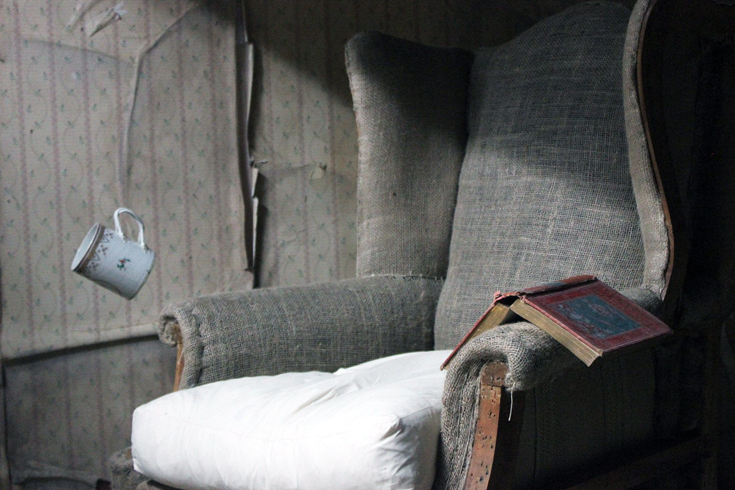 A George III Style Wingback Armchair c.1910