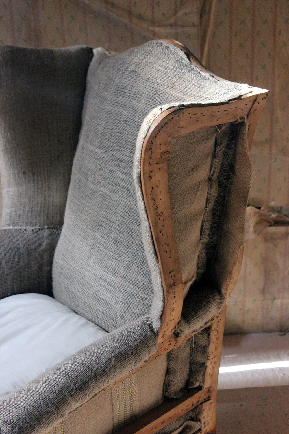 A George III Style Wingback Armchair c.1910