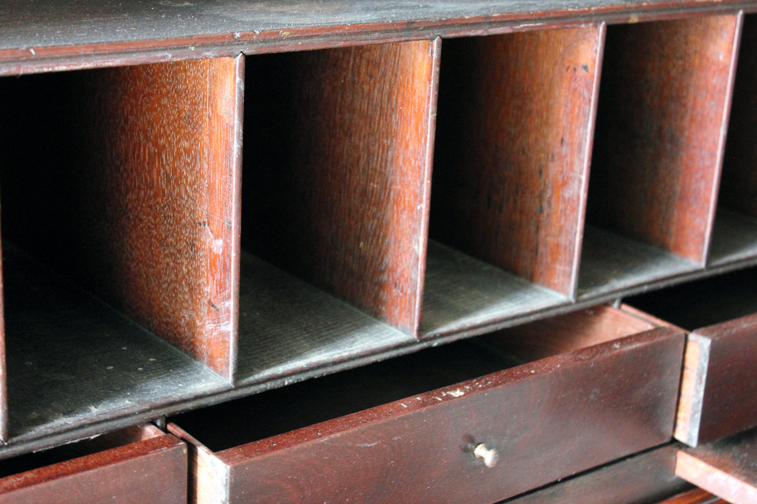 A Fine Quality Irish George II Mahogany Bureau Bookcase c.1740-50