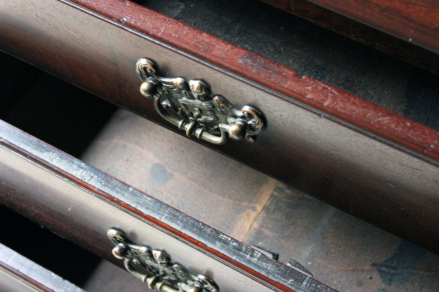 A Fine Quality Irish George II Mahogany Bureau Bookcase c.1740-50