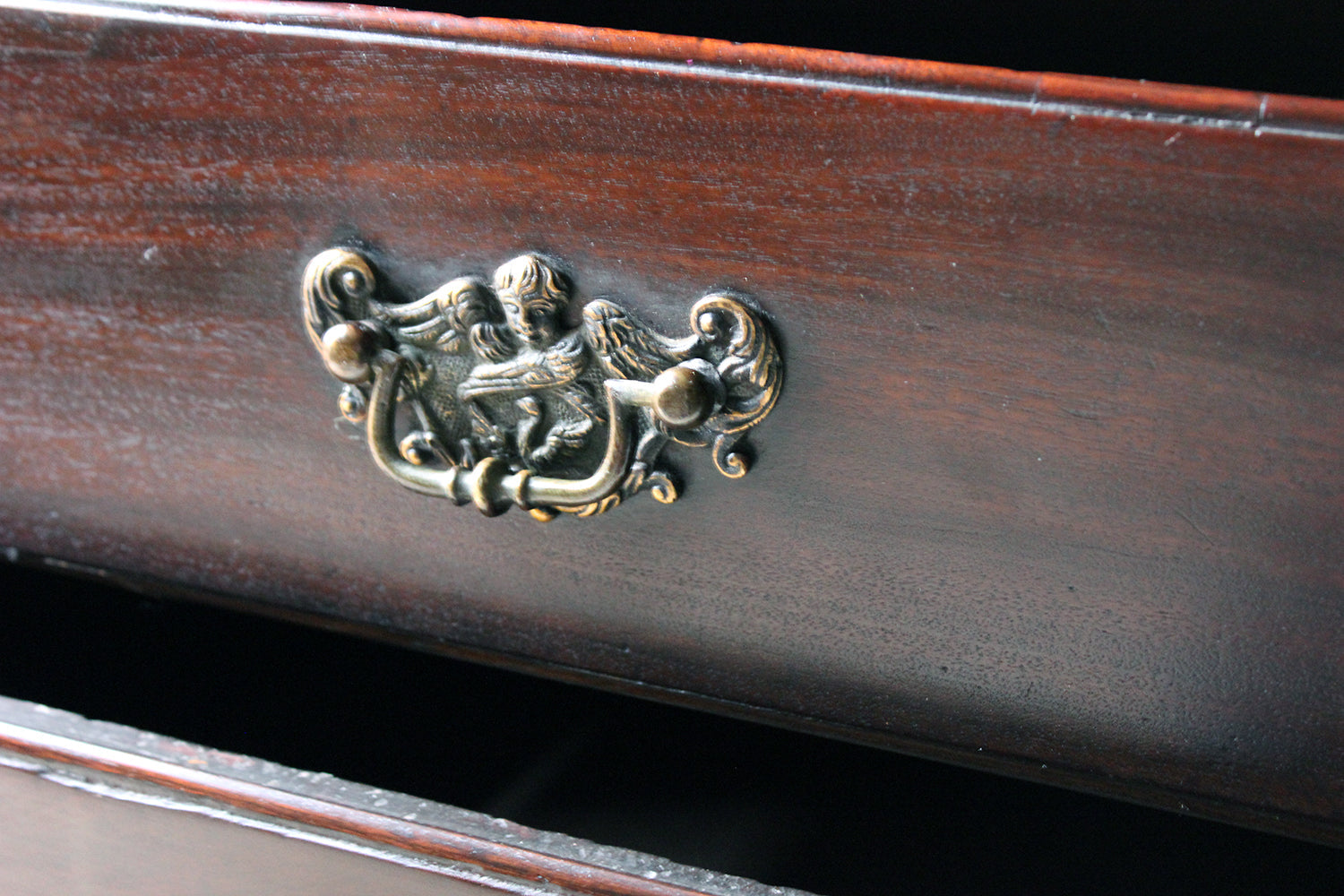 A Fine Quality Irish George II Mahogany Bureau Bookcase c.1740-50