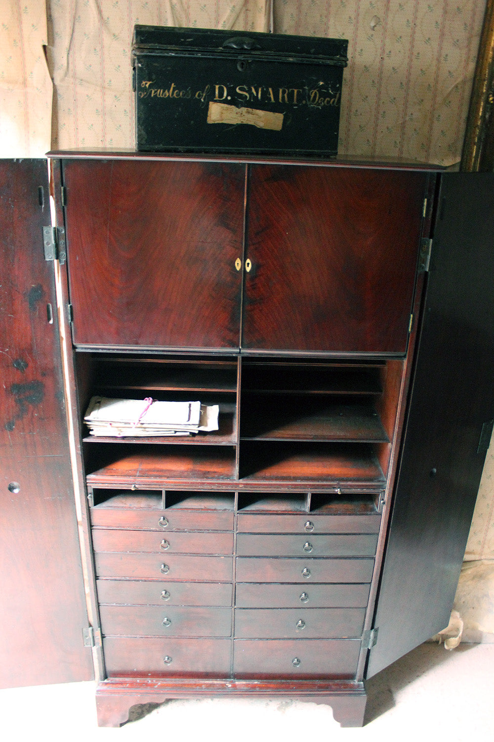 A Fine George III Mahogany Estate Cabinet c.1795