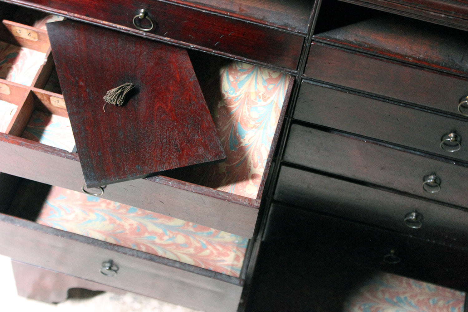 A Fine George III Mahogany Estate Cabinet c.1795