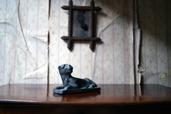 A George III Cast Lead Model of a Panther c.1790
