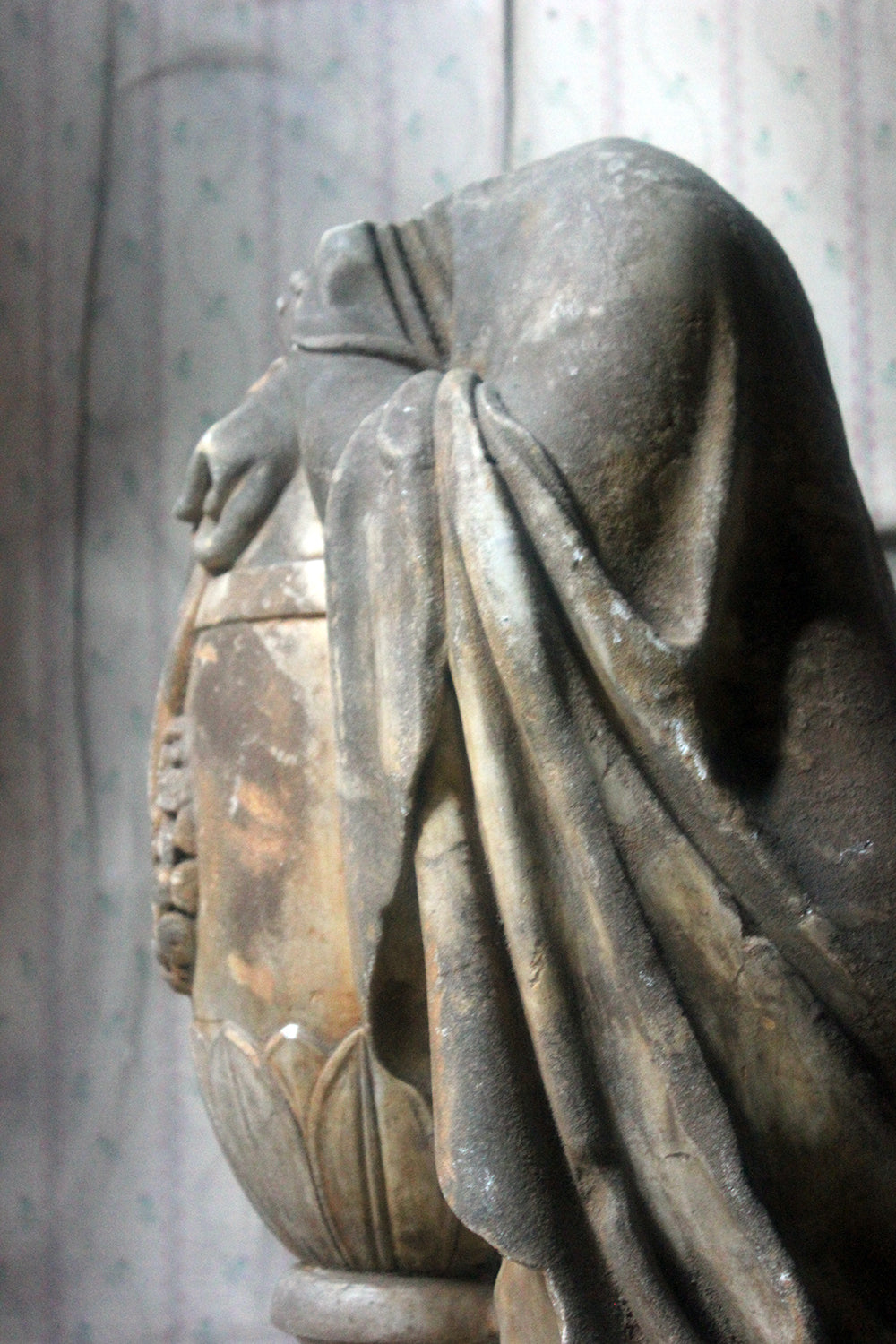 A Finely Carved George III Period Marble Mourning Monument c.1800