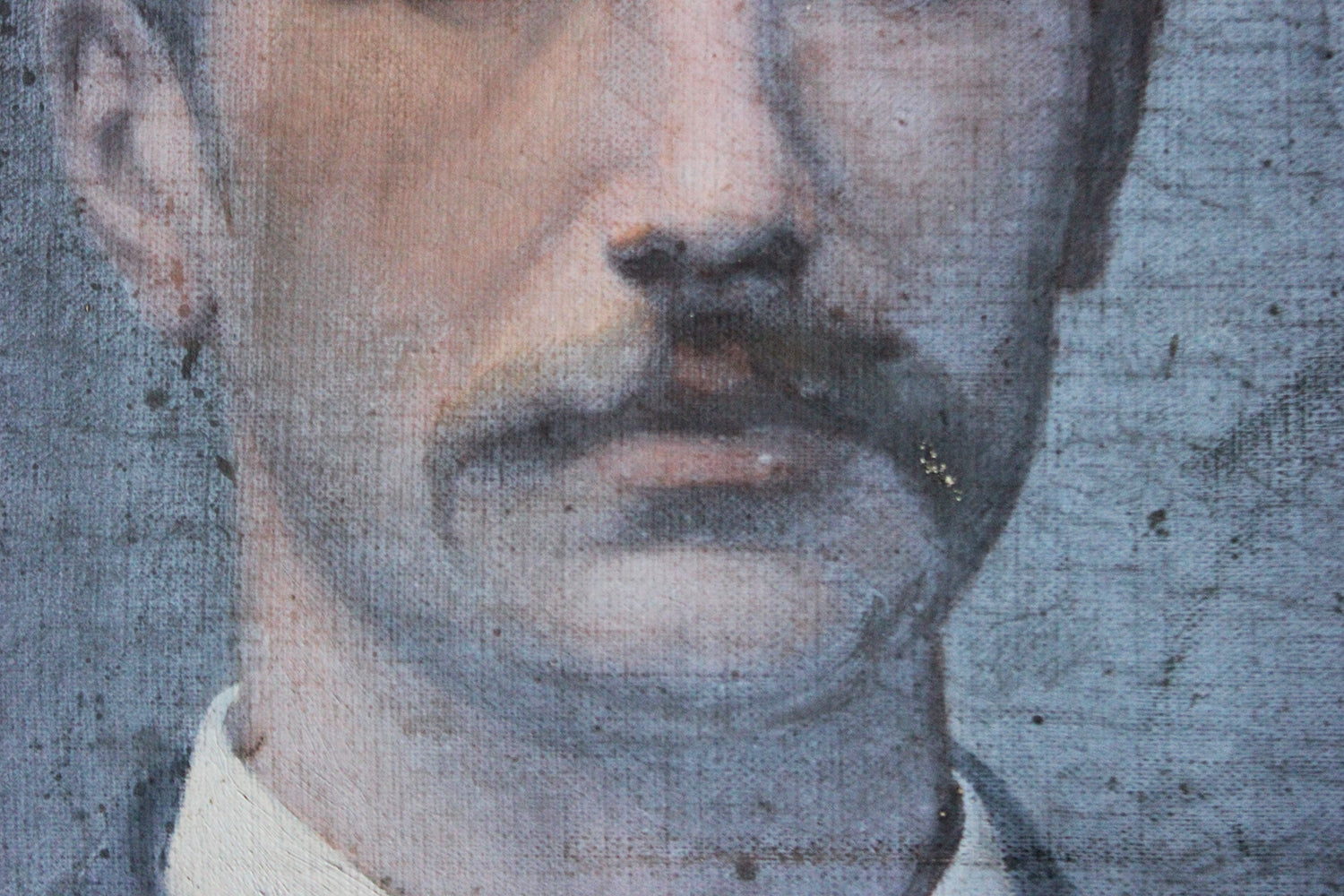 A 19thC French School Oil on Canvas Portrait of a Gentleman c.1890