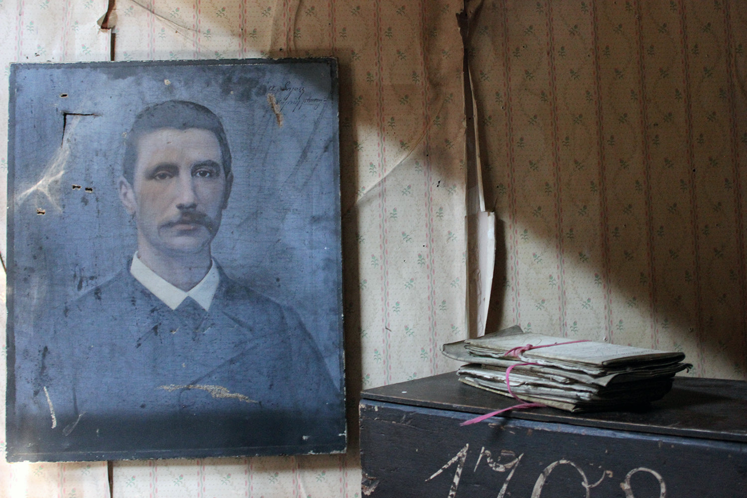 A 19thC French School Oil on Canvas Portrait of a Gentleman c.1890
