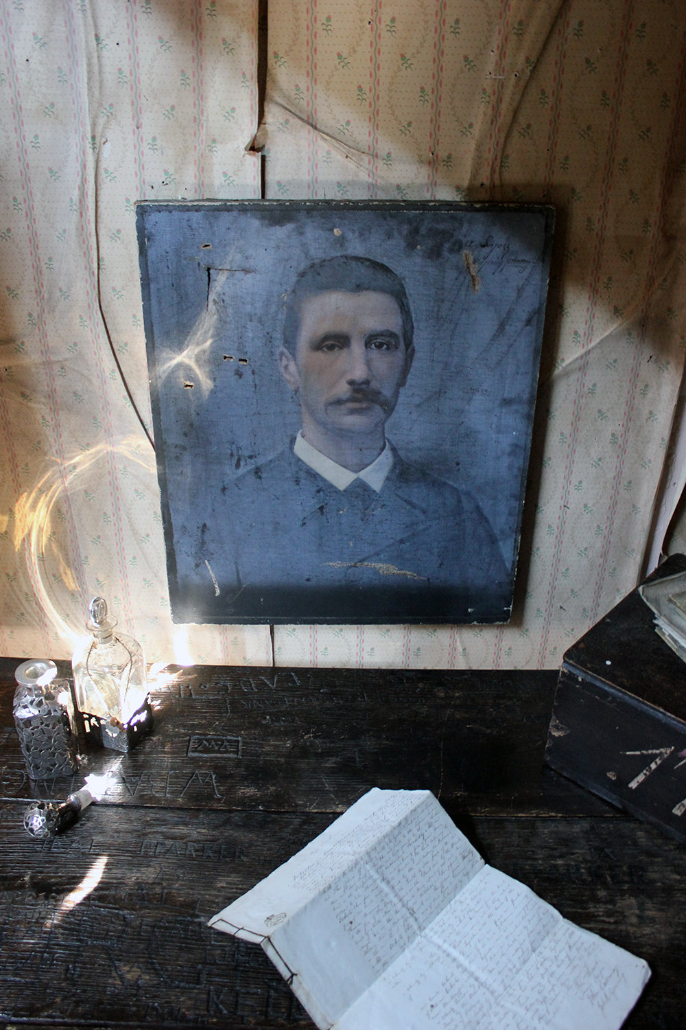 A 19thC French School Oil on Canvas Portrait of a Gentleman c.1890