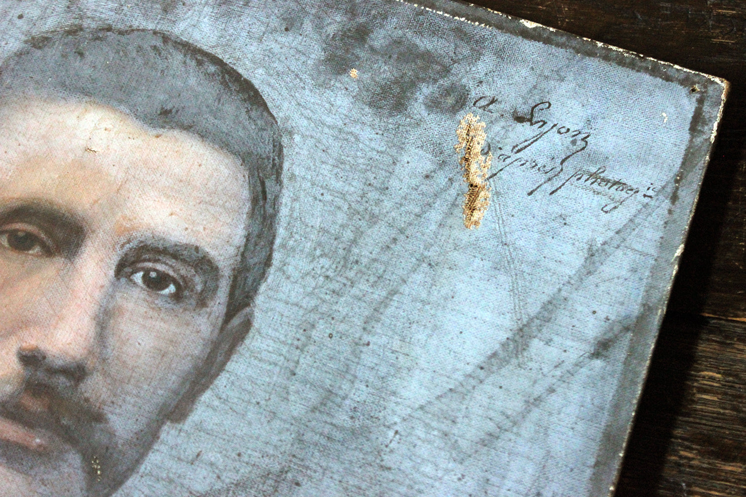 A 19thC French School Oil on Canvas Portrait of a Gentleman c.1890