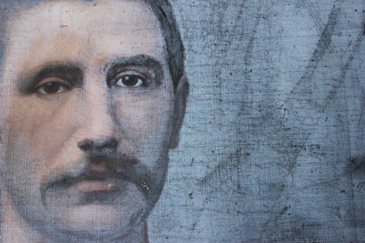 A 19thC French School Oil on Canvas Portrait of a Gentleman c.1890