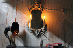 A 19thC Gilt Gesso Girandole Mirror c.1870