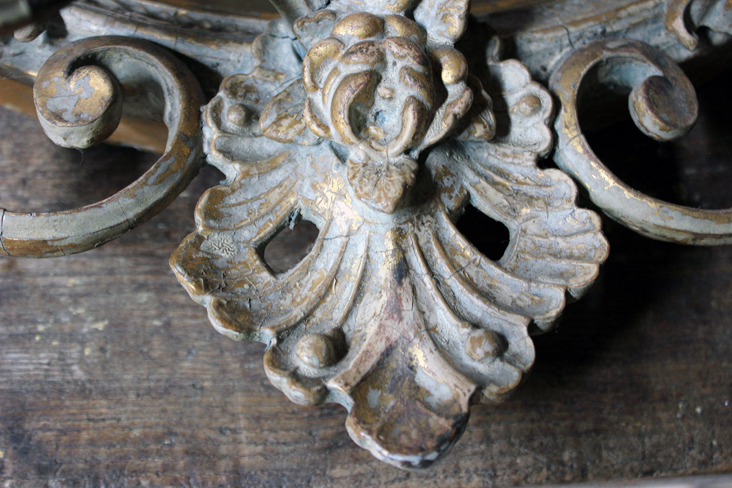 A 19thC Gilt Gesso Girandole Mirror c.1870