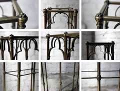 A Fine Victorian Gothic Revival Brass & Oak Umbrella/Stick Stand c.1870-90