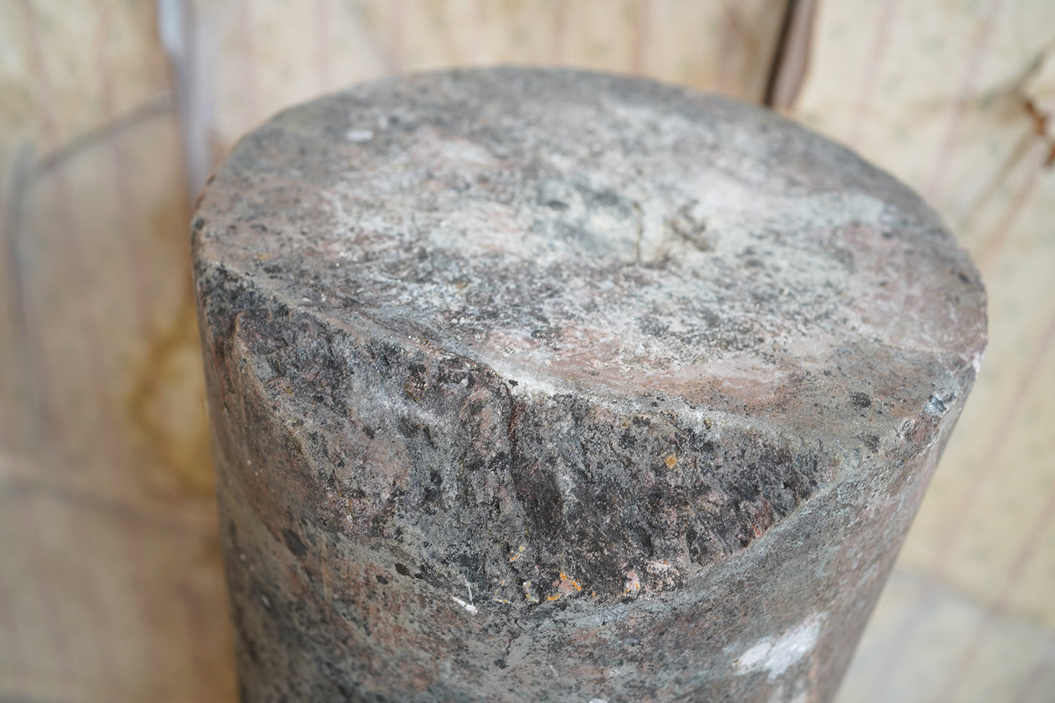 A Fine & Large Siena Pink Marble Column c.1870