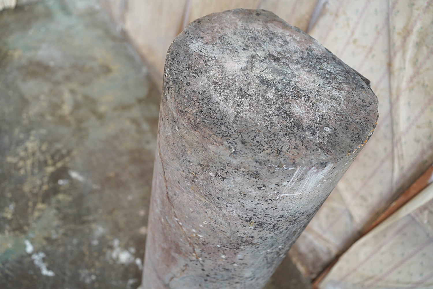 A Fine & Large Siena Pink Marble Column c.1870