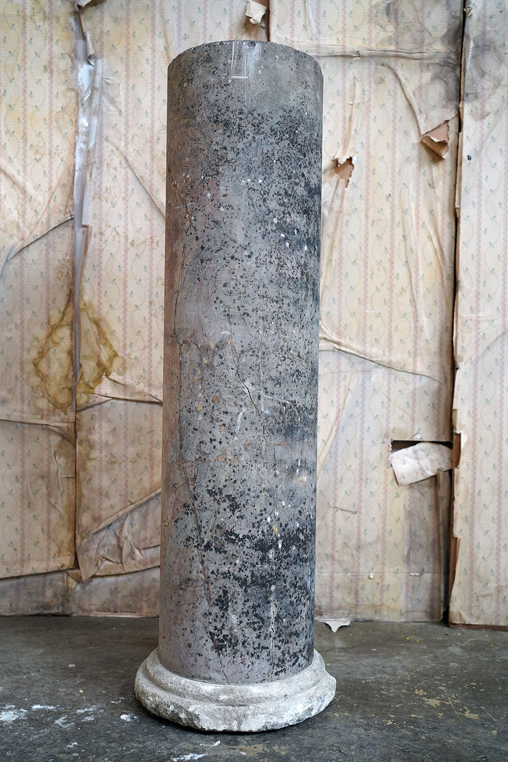 A Fine & Large Siena Pink Marble Column c.1870