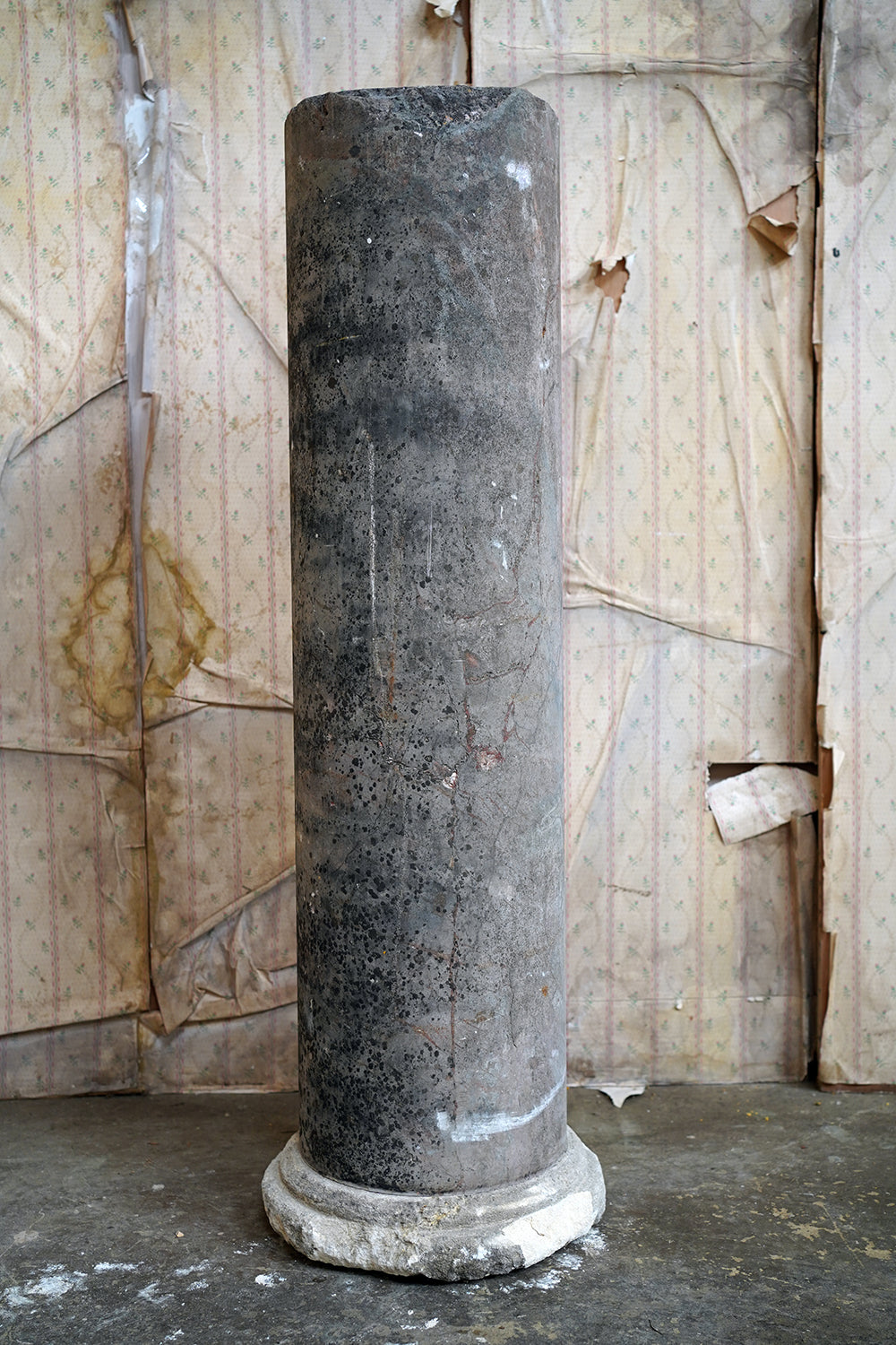 A Fine & Large Siena Pink Marble Column c.1870