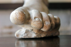 A Good Early 20thC Neoclassical Style Grand Tour Plaster Model of a Foot