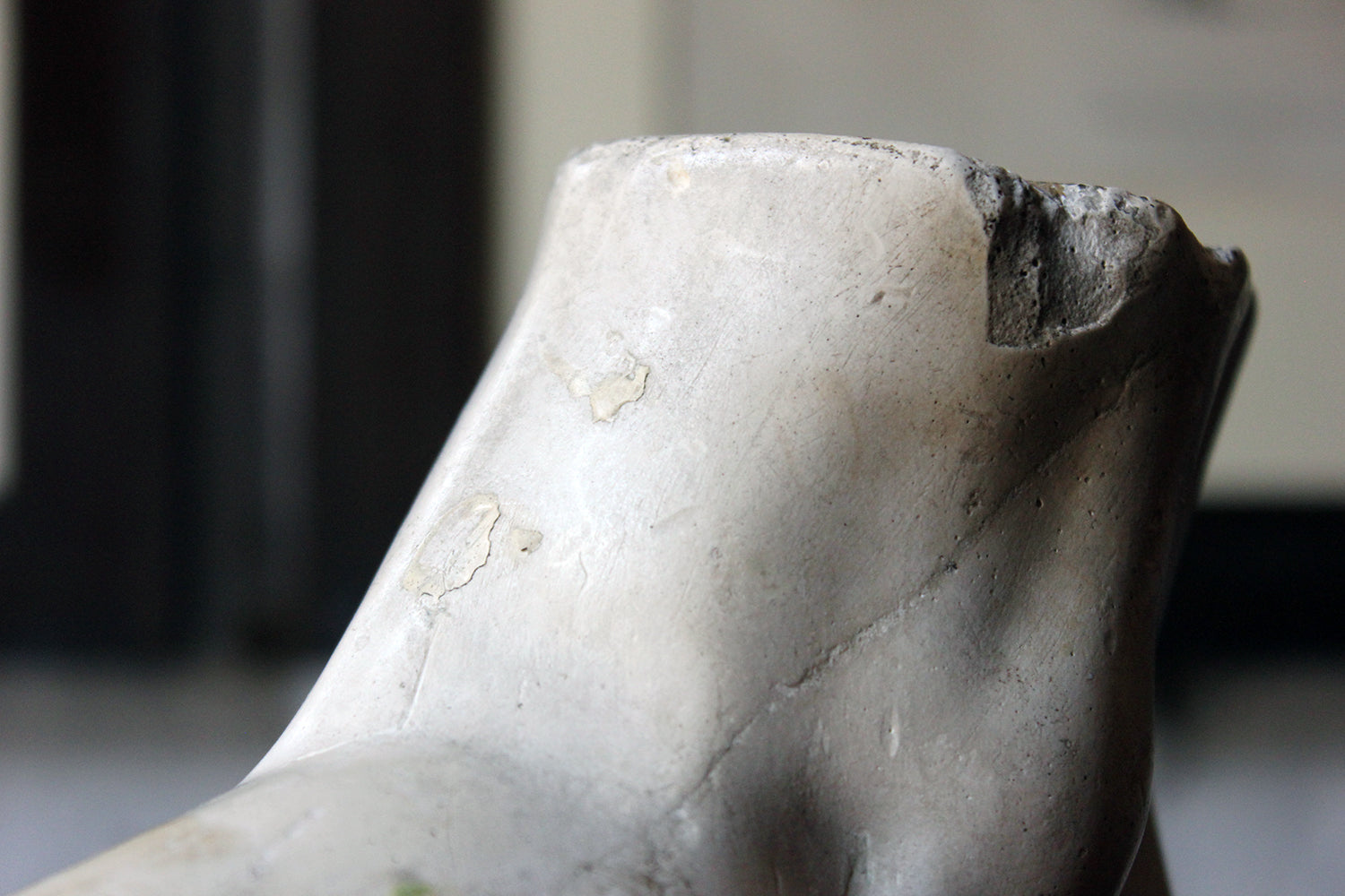 A Good Early 20thC Neoclassical Style Grand Tour Plaster Model of a Foot