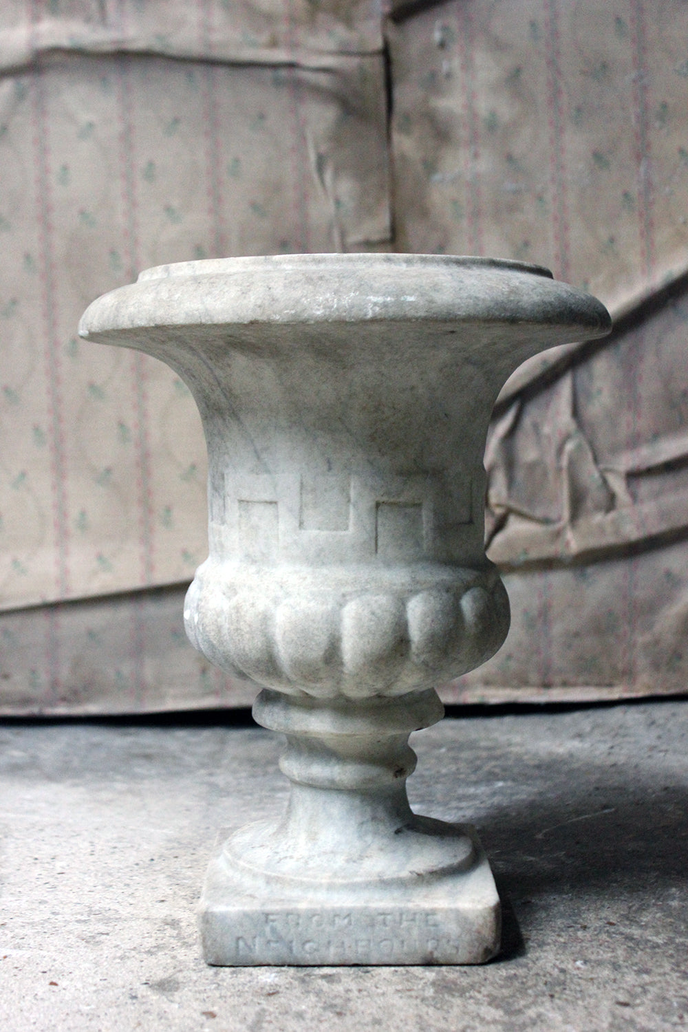 A Fine Group Of Four Early 20thC Neoclassical Revival White Marble Urns c.1900-25