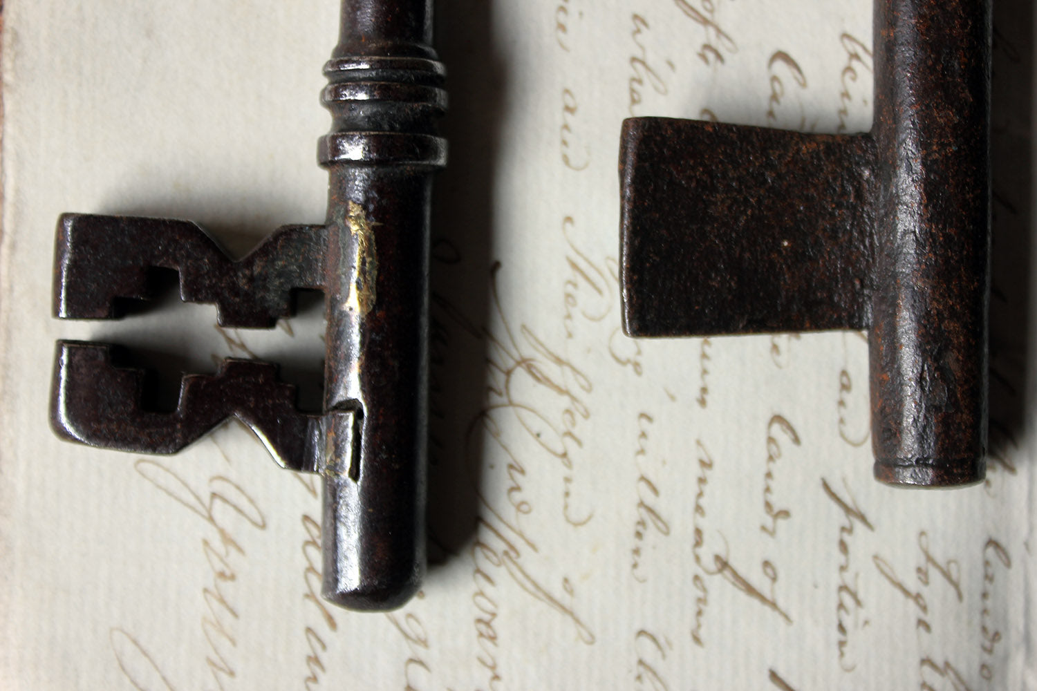 A Collection of Seven Antique Keys c.1790-1850