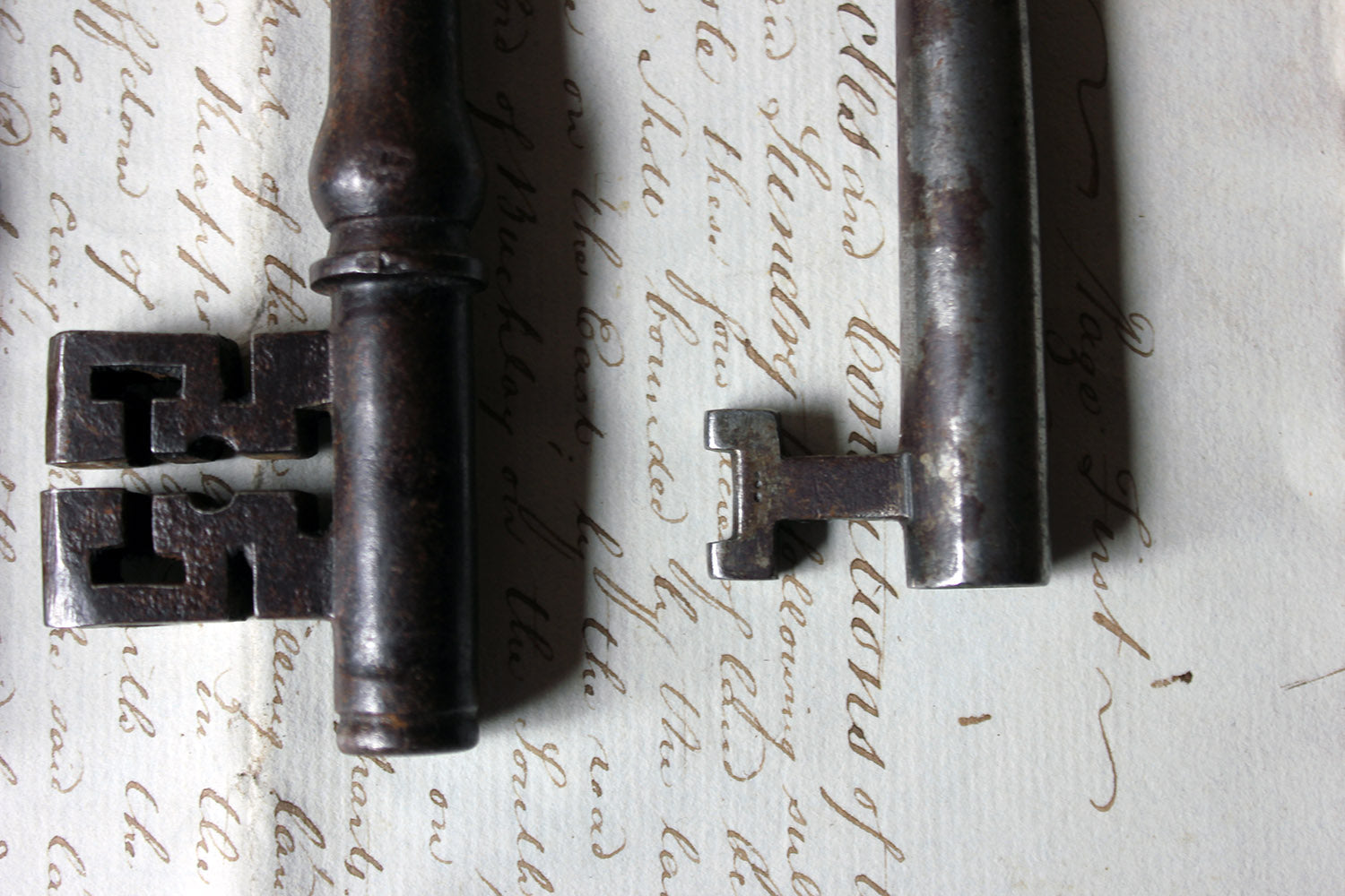 A Collection of Seven Antique Keys c.1790-1850