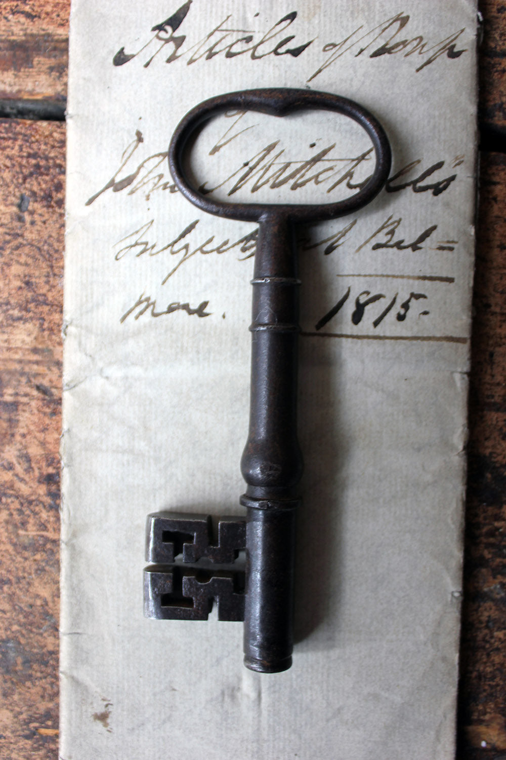 A Collection of Seven Antique Keys c.1790-1850