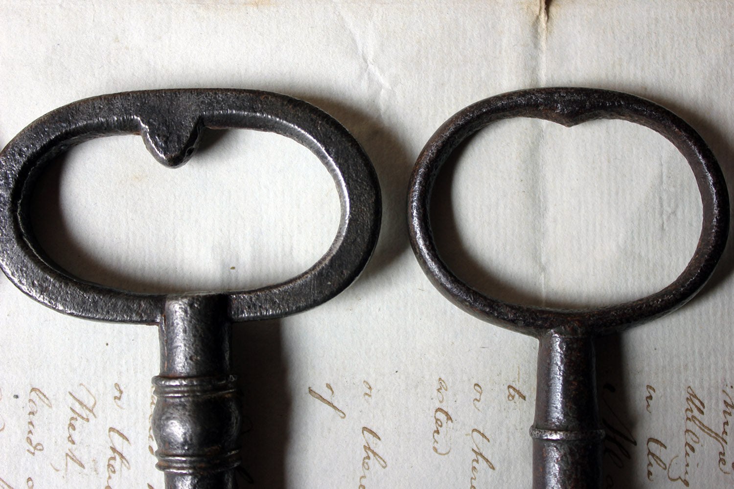 A Collection of Seven Antique Keys c.1790-1850