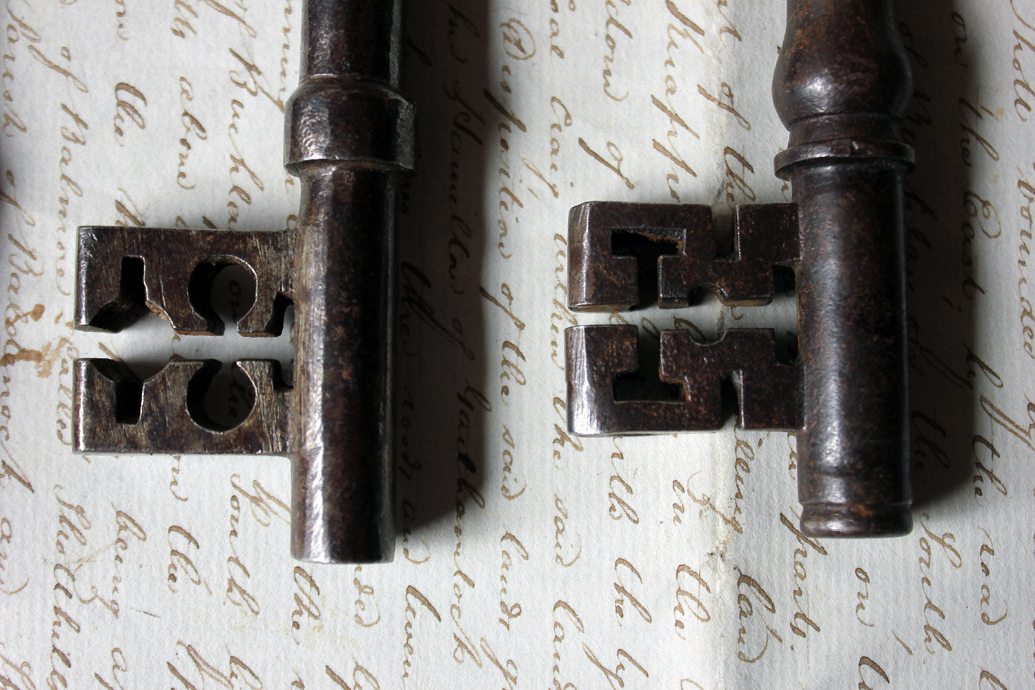 A Collection of Seven Antique Keys c.1790-1850