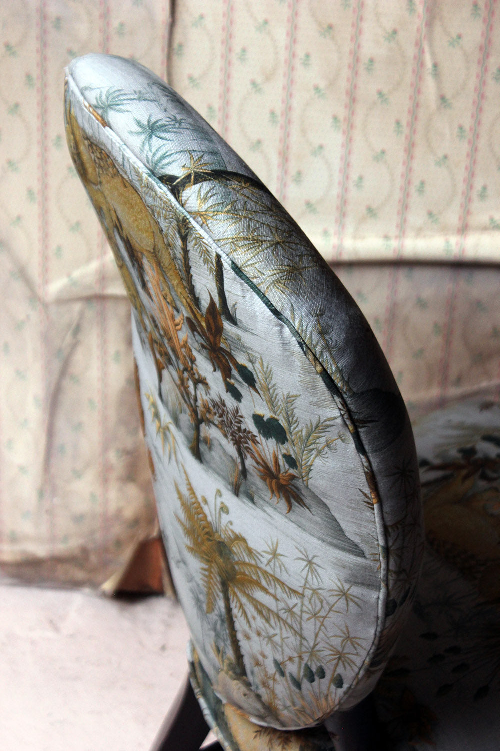 A George III Ebonised & Upholstered Salon/Side Chair c.1780
