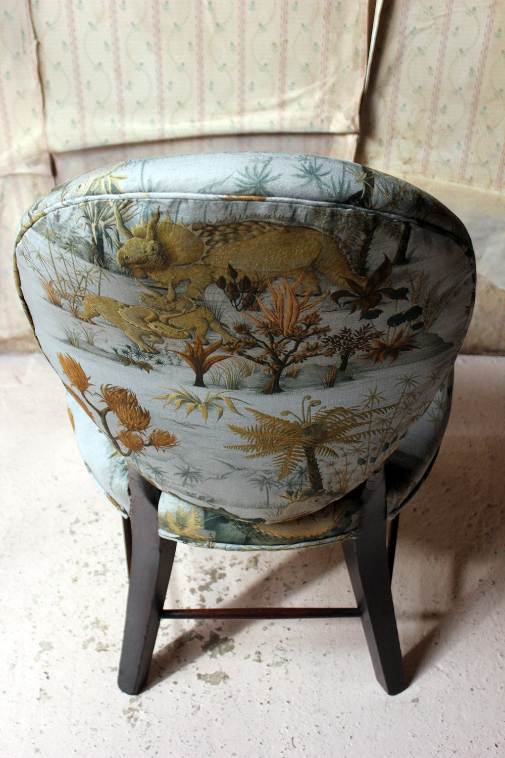 A George III Ebonised & Upholstered Salon/Side Chair c.1780
