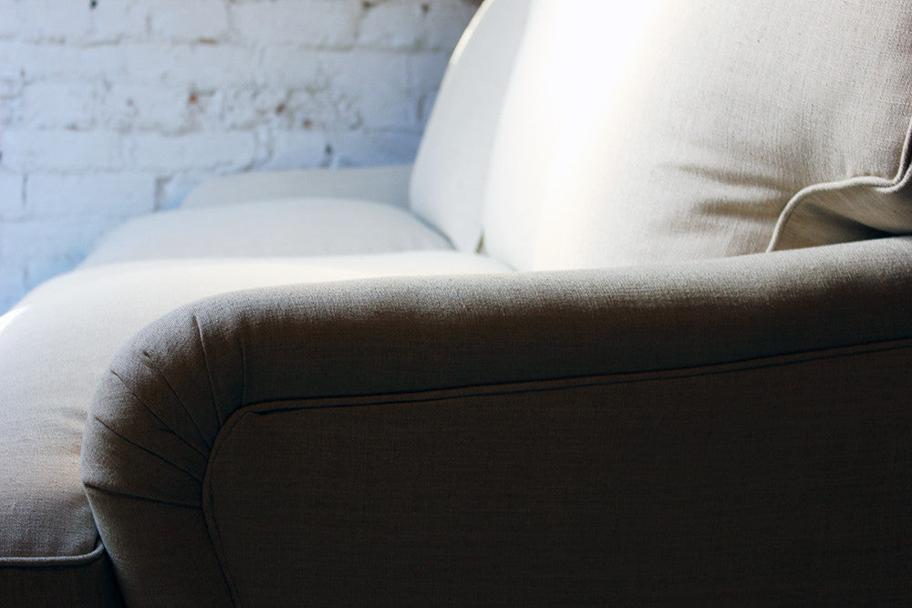 A Good Quality Upholstered Victorian Three-Seater Sofa in the Manner of Howard & Sons c.1890-1900