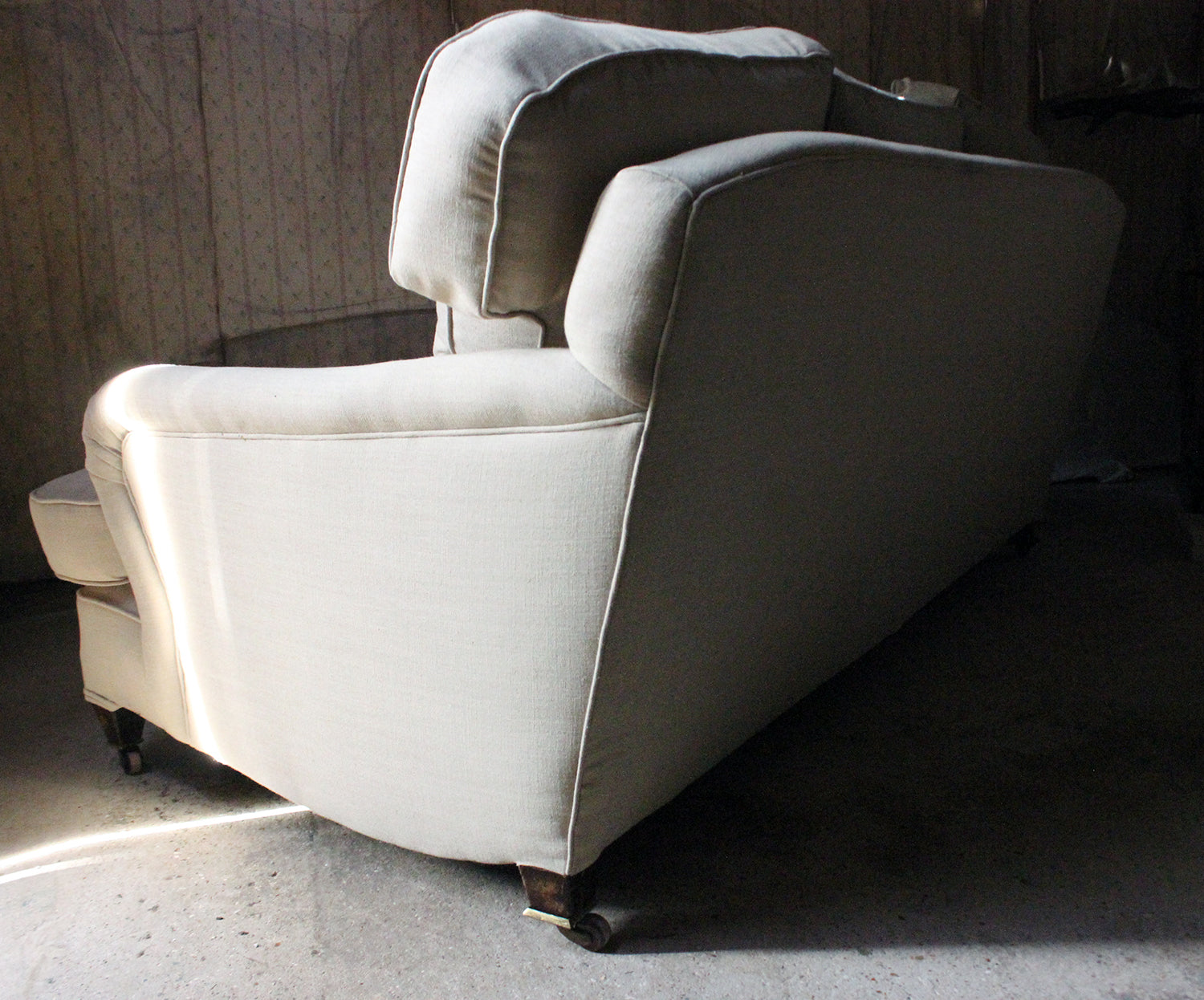 A Fine Quality Upholstered Victorian Three-Seater Sofa in the Manner of Howard & Sons c.1890-1900