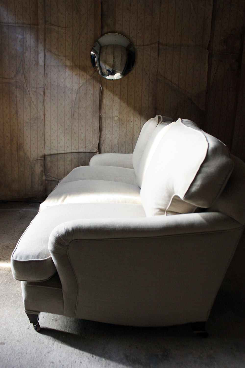 A Fine Quality Upholstered Victorian Three-Seater Sofa in the Manner of Howard & Sons c.1890-1900