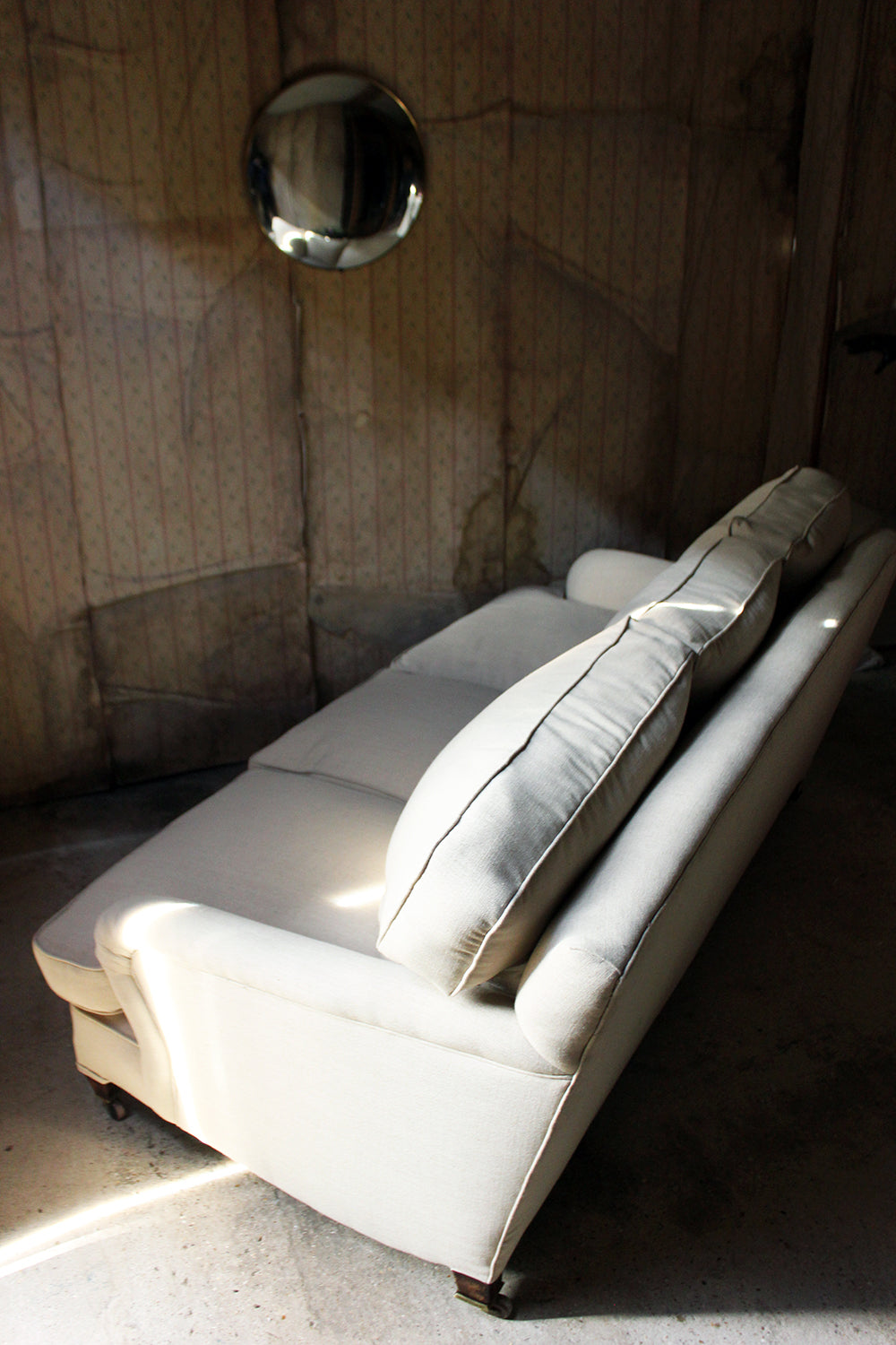A Fine Quality Upholstered Victorian Three-Seater Sofa in the Manner of Howard & Sons c.1890-1900