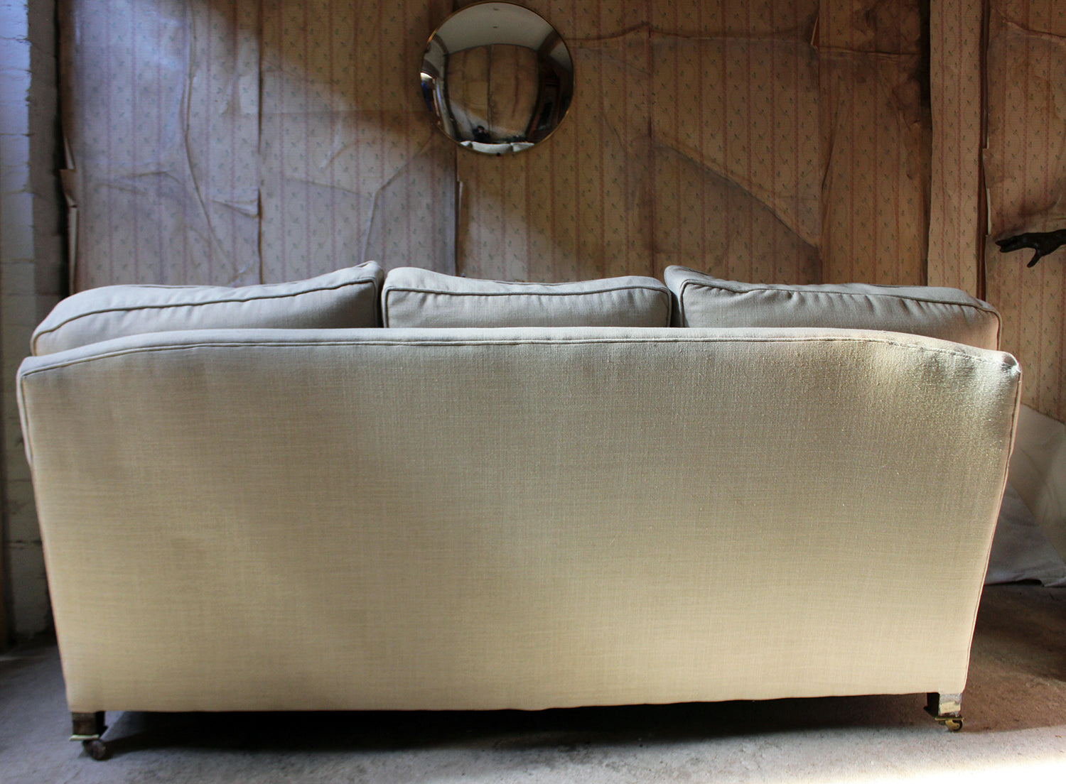 A Fine Quality Upholstered Victorian Three-Seater Sofa in the Manner of Howard & Sons c.1890-1900
