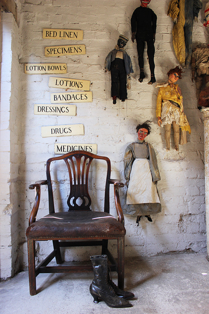 A Decorative Group of Eight c.1930s Painted Hospital Ward Signs