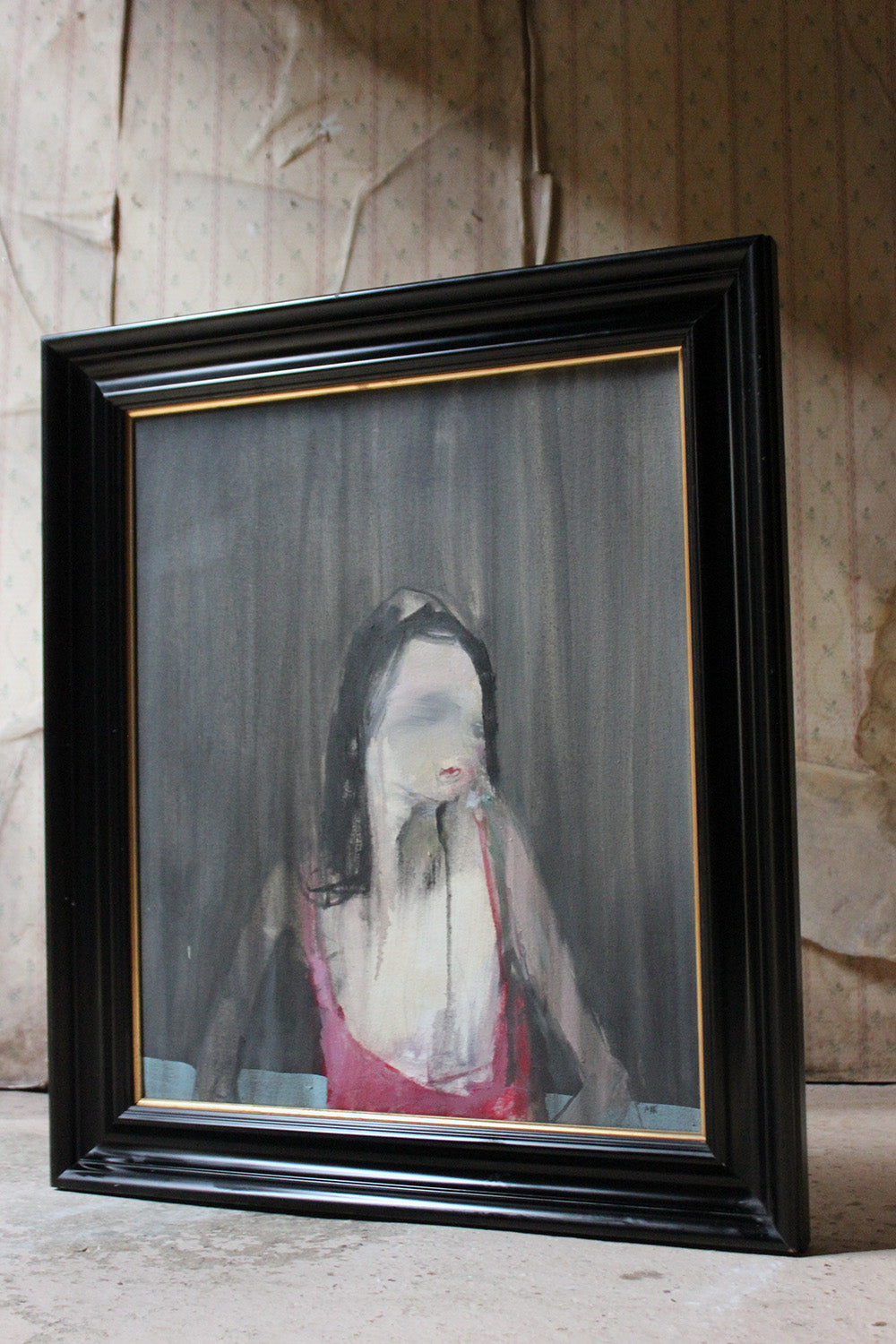A 21stC Irish Abstract School Oil on Canvas Painting; Inhabit Ever Onwards; M.K.