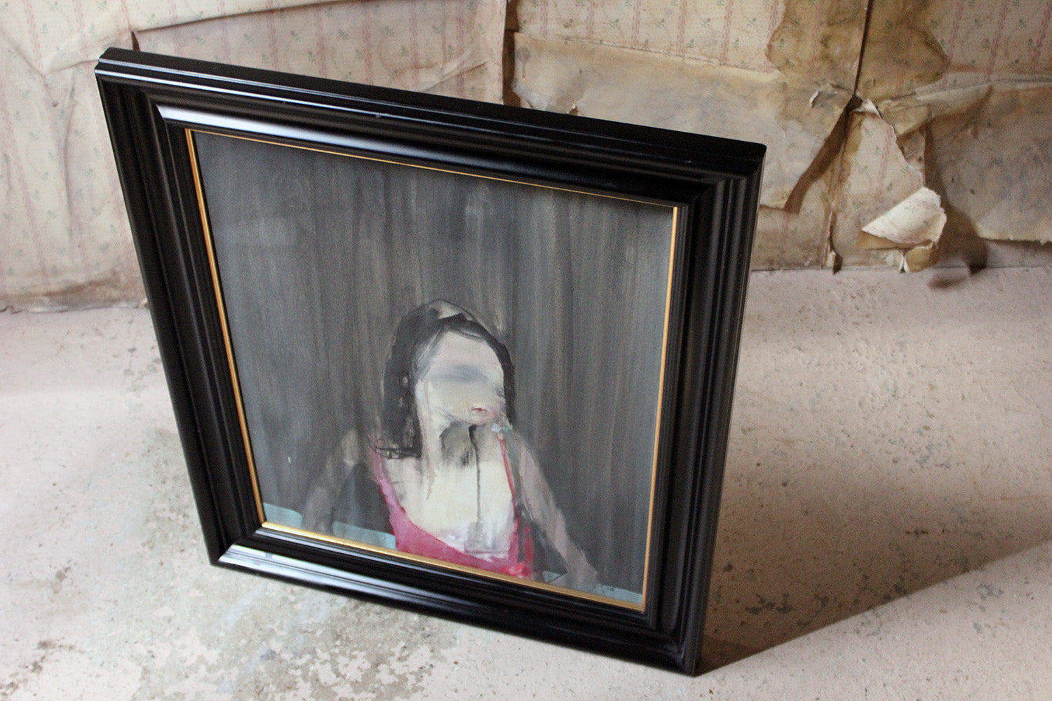 A 21stC Irish Abstract School Oil on Canvas Painting; Inhabit Ever Onwards; M.K.