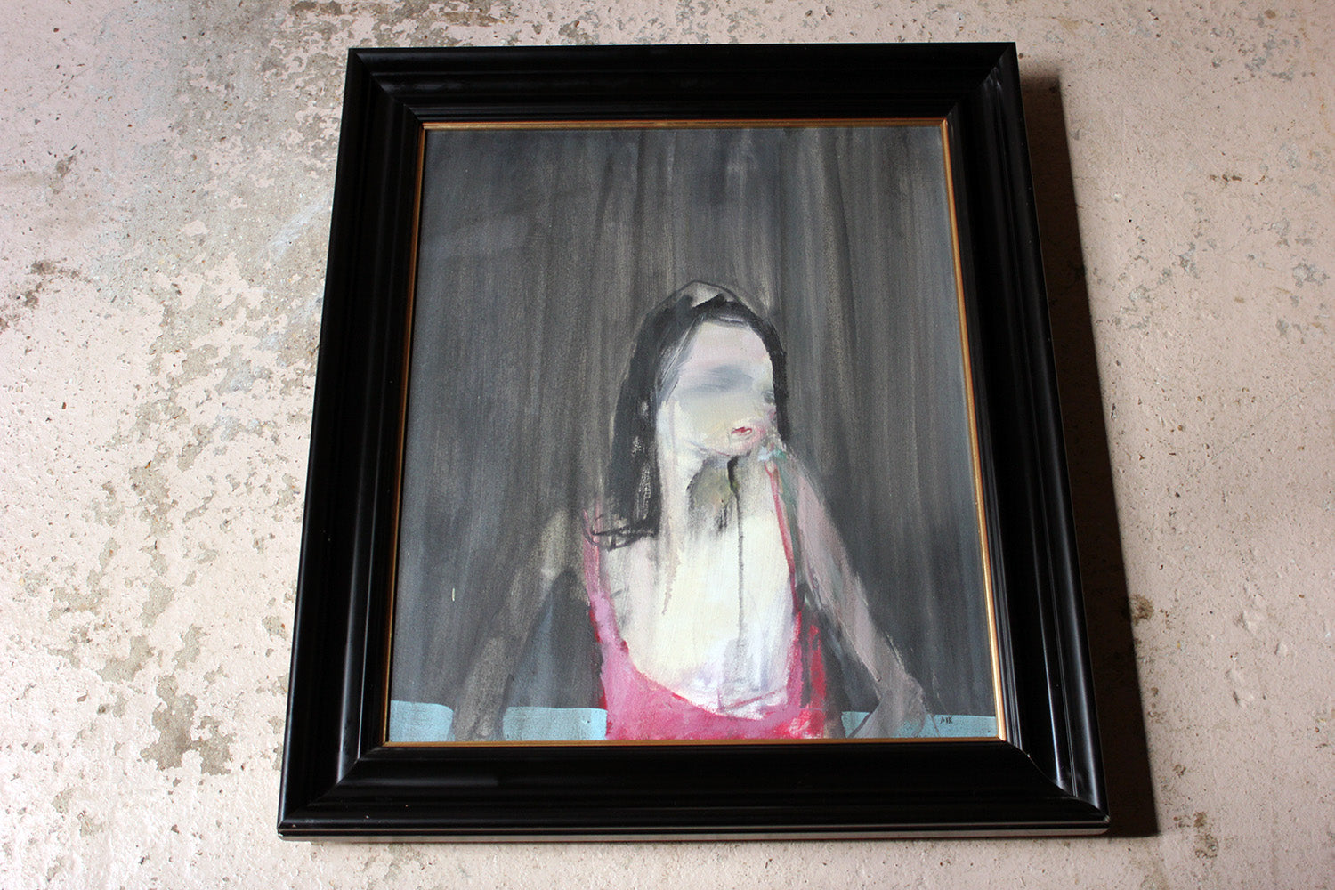 A 21stC Irish Abstract School Oil on Canvas Painting; Inhabit Ever Onwards; M.K.