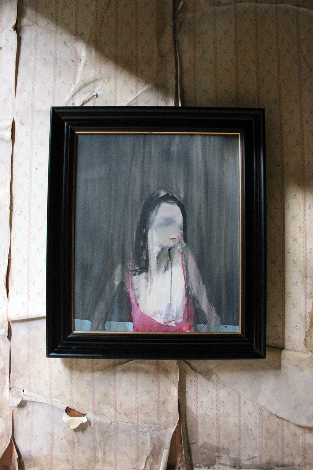 A 21stC Irish Abstract School Oil on Canvas Painting; Inhabit Ever Onwards; M.K.