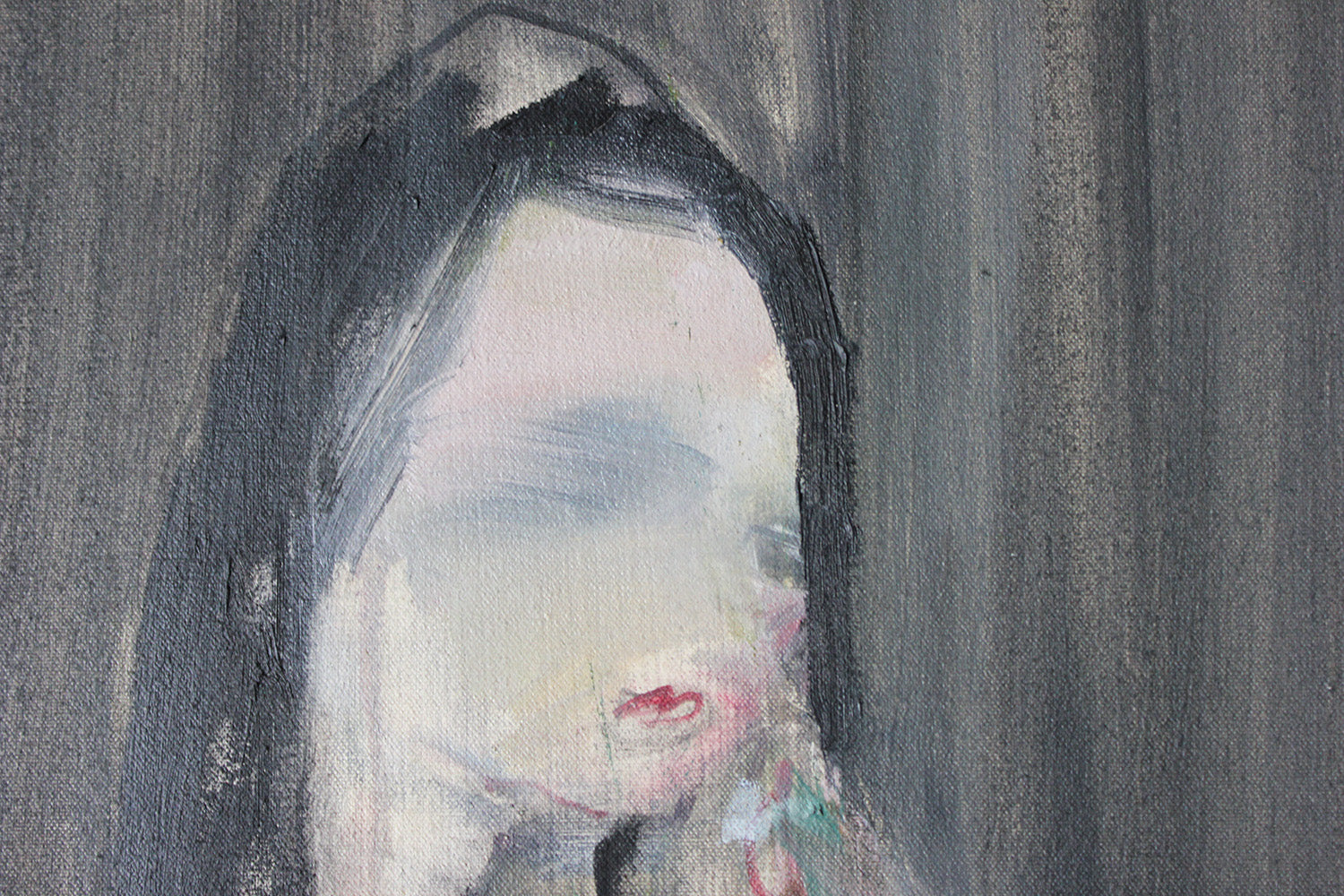 A 21stC Irish Abstract School Oil on Canvas Painting; Inhabit Ever Onwards; M.K.