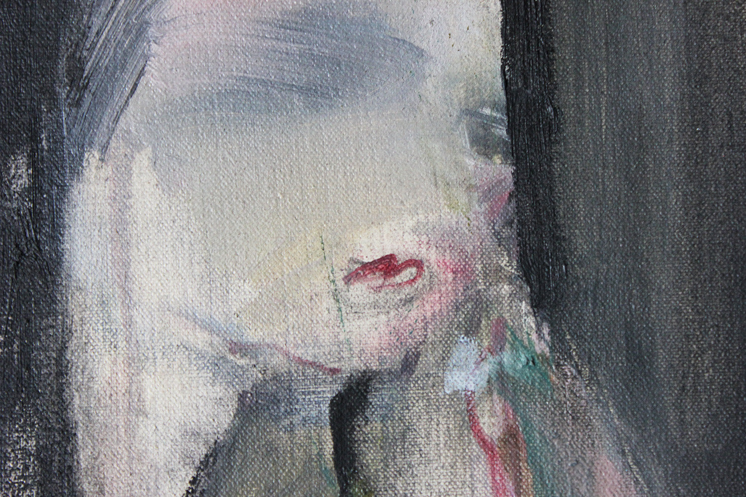 A 21stC Irish Abstract School Oil on Canvas Painting; Inhabit Ever Onwards; M.K.