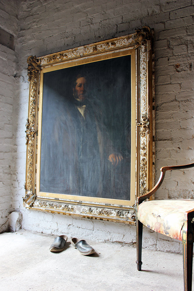 A Fine c.1854 English School Portrait of Philip Williams (b.1798) of Wednesbury Oak Ironworks by John Calcott Horsley RA (1817-1903)