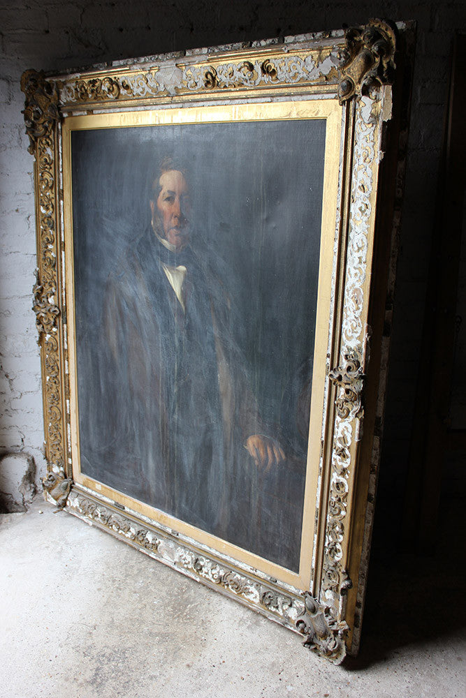 A Fine c.1854 English School Portrait of Philip Williams (b.1798) of Wednesbury Oak Ironworks by John Calcott Horsley RA (1817-1903)