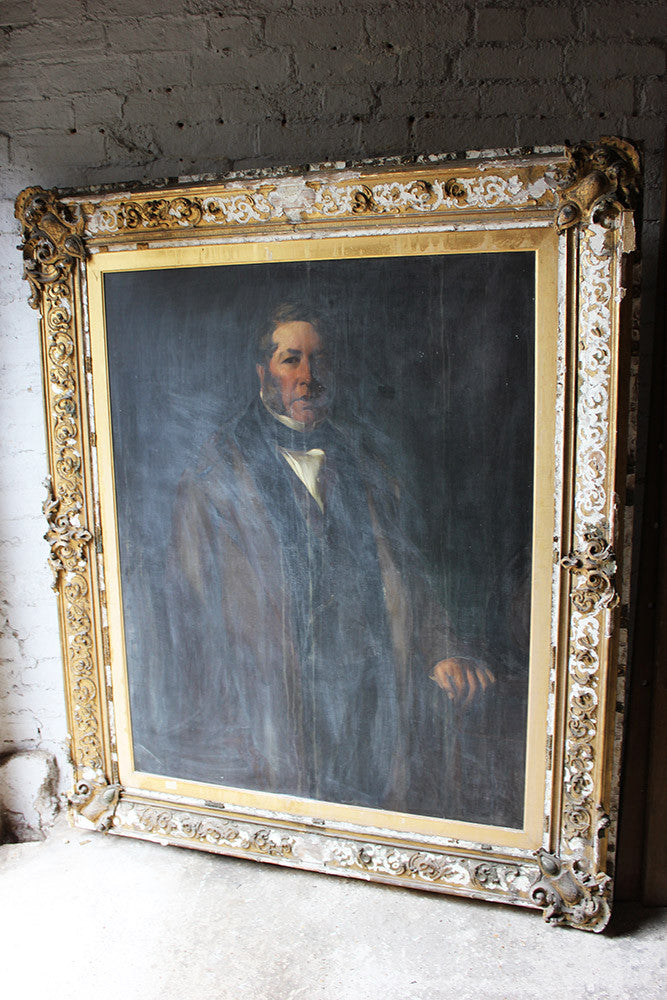 A Fine c.1854 English School Portrait of Philip Williams (b.1798) of Wednesbury Oak Ironworks by John Calcott Horsley RA (1817-1903)