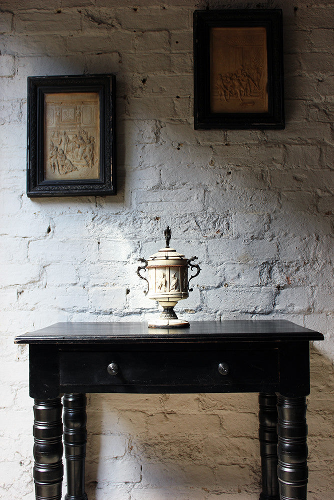 A Beautiful 19thC North Italian Ornamental Cup and Cover c.1860