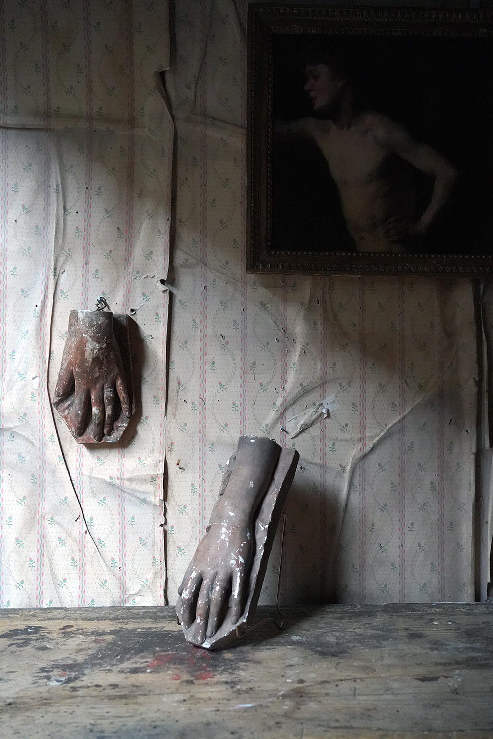A French Plaster Maquette of a Ladies Hand c.1890