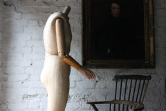 A Good Mid 20thC Life Size Articulated Shop Display Mannequin