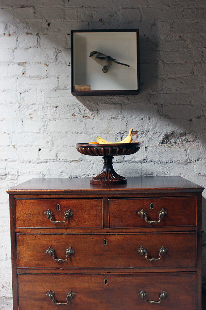 A Good George III Revival Mahogany Turned Tazza c.1910